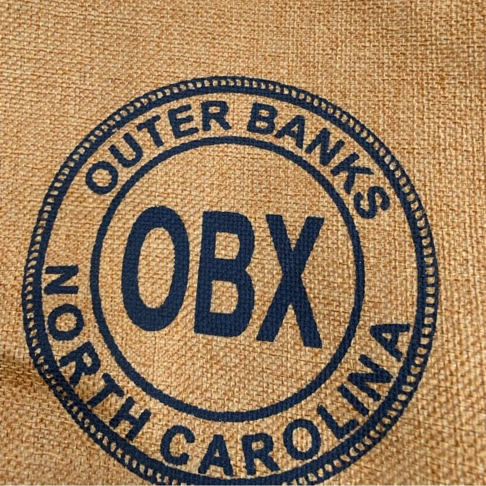 NWT North Carolina Outer Banks Tote with Rope Handles